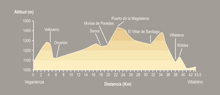 De Vegarienza a Villablino