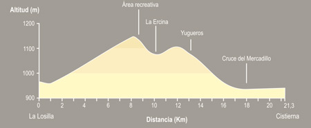 De La Losilla a Cistierna