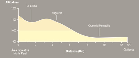 De Monte Peral a Cistierna