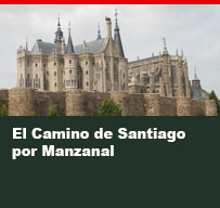 Camino de Santiago por Manzanal. 此链接会打开一个新窗口。